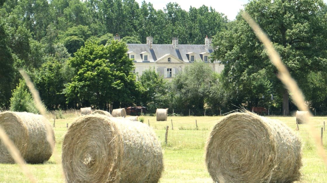 Chateau La Mothaye - appartement Loire vakantiehuis - hooibalen