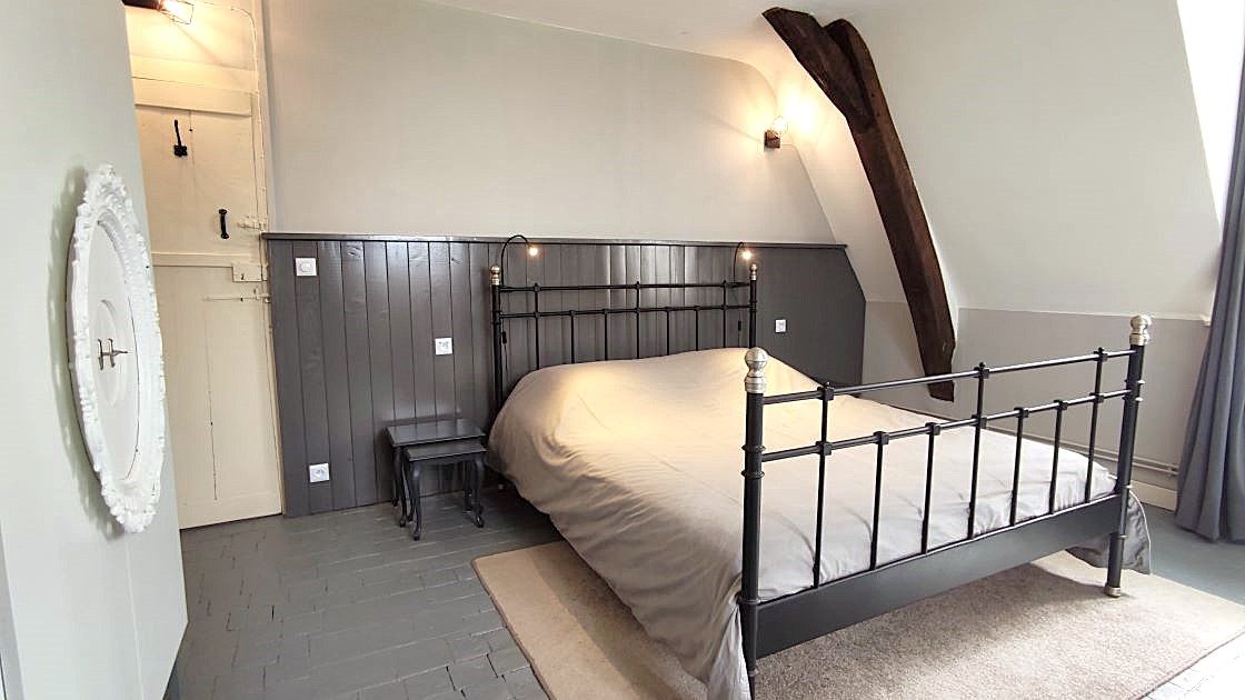 Giffard - chateau appartement - kasteelovernachting - chambre view