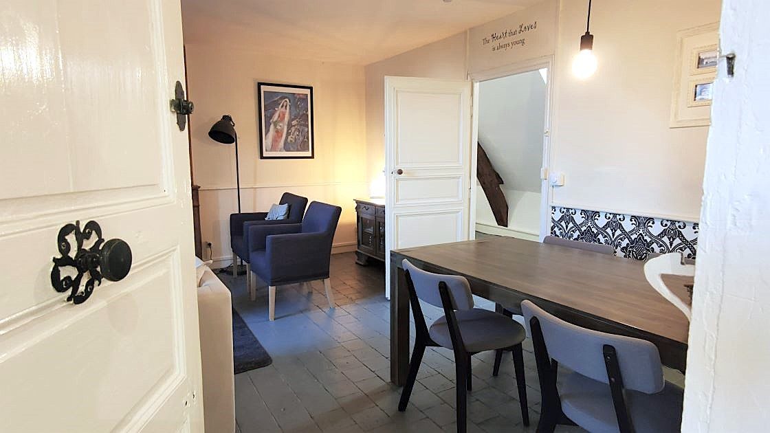 Giffard - chateau appartement - kasteelovernachting - salon 1