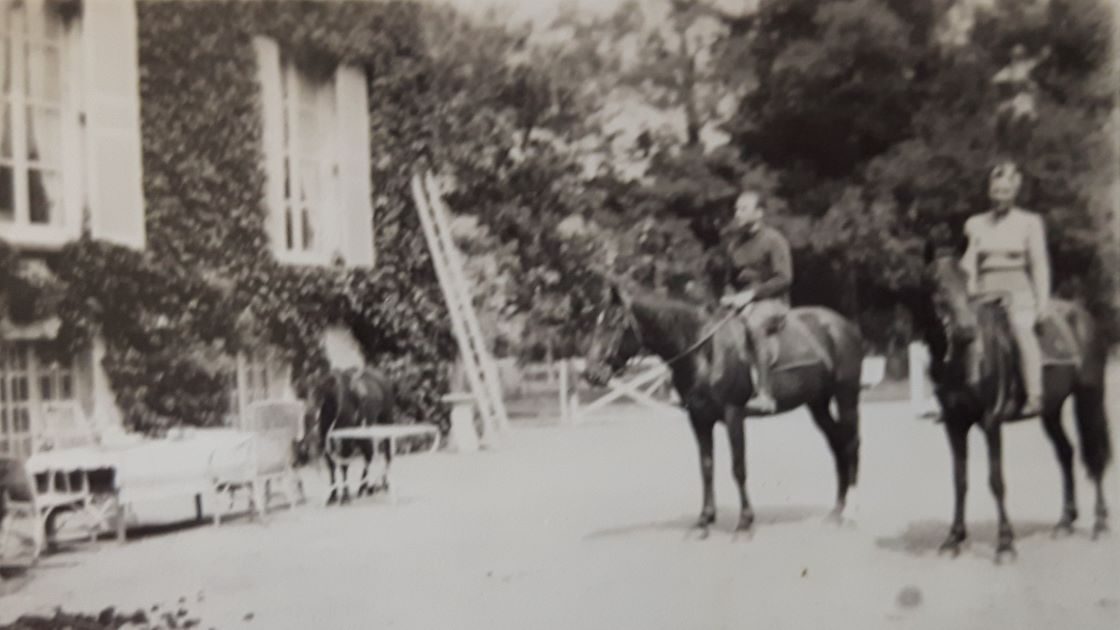 Histoire La Mothaye gite chateau - paarden